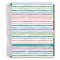 Global Printed Products Deluxe Teacher's Academic Planner, Weekly/Monthly, 11 x 8.5, Multicolor Rainbow Cover DTP-0001-U22-S - alternate 1