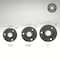 Ironwerks Designs 1/2" Black Malleable Cast Iron Floor Flange, 8PK flanges_4_12_8 - alternate 6