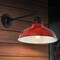Jonathan Y Wallace 12.25" 1-Light Farmhouse Industrial Indoor/Outdoor Iron LED Victorian Arm Outdoor Sconce, Red JYL7615E - alternate 6