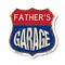 Signmission Father's Garage, 18 Inch X 18 Inch, Plastic Sign SHI-P-18-383-FATHER - alternate 1