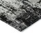 Homeroots 10' X 14' Black And Gray Abstract Washable Indoor Outdoor Area Rug 597937 - alternate 4
