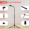 Pyle Tripod Mic Stand, Adjustable Gooseneck Microphone Stand, Sturdy Build, Non-Slip Rubber Feet, Folds PMKS58GN - alternate 3