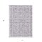 Homeroots 5' X 8' Lavender And Silver Medallion Washable Indoor Outdoor Area Rug 589339 - alternate 8