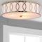 Jonathan Y Aria 3-Light 15.5" Metal LED Flush Mount, Brass JYL3503A - alternate 8