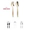 Smarty Had A Party Gold Disposable Plastic Serving Flatware Set - Serving Spoons and Serving Forks (60 Pairs), 120PK 2642-GCS-CASE - alternate 7