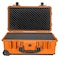 Eylar 22in Carry-On Travel Roller Gear Hard Case Waterproof w/ Foam Orange SA00034-ORG - alternate 3