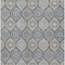 Homeroots 3' X 5' Gray Ivory And Navy Blue Floral Medallion Washable Indoor Outdoor Area Rug 614587 - alternate 9