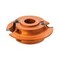 Cmt MULTIRADIUS ROUNDOVER CUTTER HEADS D=5-13/64in B=1-1/4in 694.004.31 - alternate 1