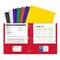 C-Line Products 8-1/2" x 11" Assorted Two-Pocket Paper Portfolio Folder with Prongs, 100EA/+DS 05320-DS - alternate 7