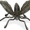 Homeroots 4" Black Cast Iron Butterfly Hand Painted Tabletop Sculpture 483241 - alternate 5