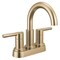 Delta Nicoli Two Handle Centerset Bathroom Faucet, 6.63 in, Champagne Bronze 25749LF-CZ - alternate 5