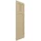Ekena Millwork True Fit PVC San Miguel Mission Style Fixed Mount Shutters, Natural Twine, 18W x 73H, PR TFP001SM18X073NT - alternate 9