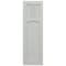 Ekena Millwork True Fit PVC San Miguel Mission Style Fixed Mount Shutters, Hailstorm Gray, 18W x 28H, PR TFP001SM18X028ST - alternate 7