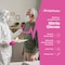 Fifthpulse Disposable Gloves, 3 mil Palm, Nitrile, Powder-Free, Medium, 1000 PK, Fuchsia FMN100303 - alternate 6