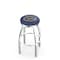 Holland Bar Stool Co 25" Chrome Florida Swivel Bar Stool, Accent Ring L8C2C25FlorUn - alternate 1