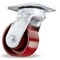 Hamilton Standard Duty Kingpinless Caster, 4" x 2" Metal Wheel, 1/2" Precision Ball Bearing, Foot Brake S-52K-4MB-FB - alternate 1