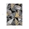 Homeroots 8' X 10' Black Beige And Gray Geometric Washable Indoor Outdoor Area Rug 600351 - alternate 8