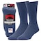 Railroad Sock Mens Crew Socks, 85% Cotton, 15% Nylon, Navy, 6-12 M, 3 PK 6034 - alternate 1
