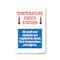 Signmission Public Safety Sign, Temperature Check Station, 24in X 18in Aluminum Sign, OS-NS-A-1824-25434 OS-NS-A-1824-25434 - alternate 1