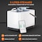 Topmaster Portable Steam Sauna, 99-Min Timer, 9 Heat Levels, 3L Steamer, Foldable Chair, Gray Waterproof Tent TMSAUST30BLK.6 - alternate 5