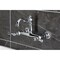 Kingston Brass Two-Handle Wall Mount Bridge Kitchen Faucet, Polished Chrome KS3251BL - alternate 4