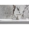 Kingston Brass Double-Handle 4" Centerset Bathroom Faucet with Pop-Up Drain, Brushed Nickel FB8628CML - alternate 5