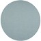 Homeroots 8' Aqua Round Power Loom Area Rug 522437 - alternate 7
