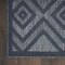 Homeroots 2' X 4' Navy Blue And Ivory Geometric Indoor Outdoor Area Rug 573841 - alternate 6