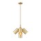 Z-Lite Lumina Modern Gold 5 Light Chandelier 7520-5MGLD - alternate 7