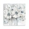 Homeroots Winter Blues Flower Unframed Print Wall Art 398874 - alternate 1