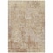 Homeroots 5' X 8' Copper And Beige Abstract Washable Indoor Outdoor Area Rug 605543 - alternate 4