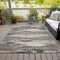 Homeroots 8' X 10' Taupe Beige And Ivory Abstract Washable Indoor Outdoor Area Rug 612554 - alternate 8