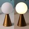 Jonathan Y Macie 11.75" Modern Minimalist Globe Rechargeable/Cordless Dimmable Integrated LED Table Lamp w, 2PK JYL7159D-SET2 - alternate 5