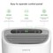 Edendirect 31 pt. 2500 sq. ft. Dehumidifier with 0.53 Gal Bucket, Auto Defrost, and Sleep Mode, in White ZRPD161A - alternate 6
