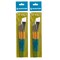 Princeton Snap! Brush Set No. 3, Synthetic Bristles, Short Handle Mixed Media Paintbrush, 4-Piece Set, 2PK P9850SET3 - alternate 1