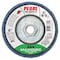 Pearl EXV Zirconia Maxidisc Flap Disc 4 1/2 x 5/8-11 Z40 T-27 MAX454ZEH - alternate 1