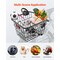 Vevor Rear Bike Basket Metal Wire Bicycle Basket Reflective Tail Light Cover TX-SS-05 - alternate 5