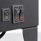 Edendirect 14.2 in. Freestanding Electric Fireplace with 3D Flame Effect in Black ZR-W1769P205859 - alternate 6