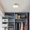 Westinghouse Two-Light Indoor Flush-Mount Ceiling Fixture Brshd Nkl Frstd Gls 6721000 - alternate 3