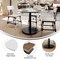 Flash Furniture 36" RND Tabletop, Seamless Surface Technology, White Faux Marble, 24" Black Round Table Height Base ST-RD36-WHMAR-TR24-GG - alternate 7