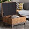 Bali & Pari Bailey Handwoven Seagrass Storage Ottoman, Square 259-14255-ZORO - alternate 6