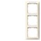 Siemens DELTA line, electrical white frame 3-fold, 222x 80 mm vertical, with Labeling 5TG2583-2 - alternate 1