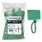 Kable Kontrol Identification & Tamper Proof Cable Zip Ties, 9 in L, Green, Nylon Co-polymer, 80 lbs Strength CTWO-9-100-GN - alternate 1