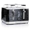 Russell Hobbs Retro Style 4 Slice Toaster in Black TR9450BR - alternate 5