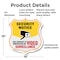 Signmission Security Notice Shield Sign This Propert, 18 Inch X 18 Inch, Plastic Sign SHI-P-18-462 - alternate 3