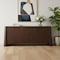 Homeroots 81in Brown Solid Wood Sideboard Soft Close with Four Doors 611028 - alternate 3