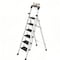 Wrightmaster 5.3 ft. Steel Lightweight Step Ladder, 11 ft. Reach, with Tool Platform, 300 lb. Load Capacity ZOR-GJ6BT2 - alternate 1