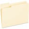 Universal File Folder 9-3/8" x 11-3/4", 1/3-Cut Tab, Manila, 100PK UNV12213 - alternate 1