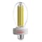 Elumigen 50W LED Filament Lamp, ED38, 10,000 Lumen, AC 120-277V / DC 120-250V, 5000K, Wet Rated HIDW50L10000C5R7NU - alternate 1