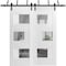 Vdomdoors Sliding Closet Opaque Glass Barn Bypass Doors 72x84 inches Sete 6999 White Silk with Mirror Modern SETE6999BBB-WS-7284 - alternate 1